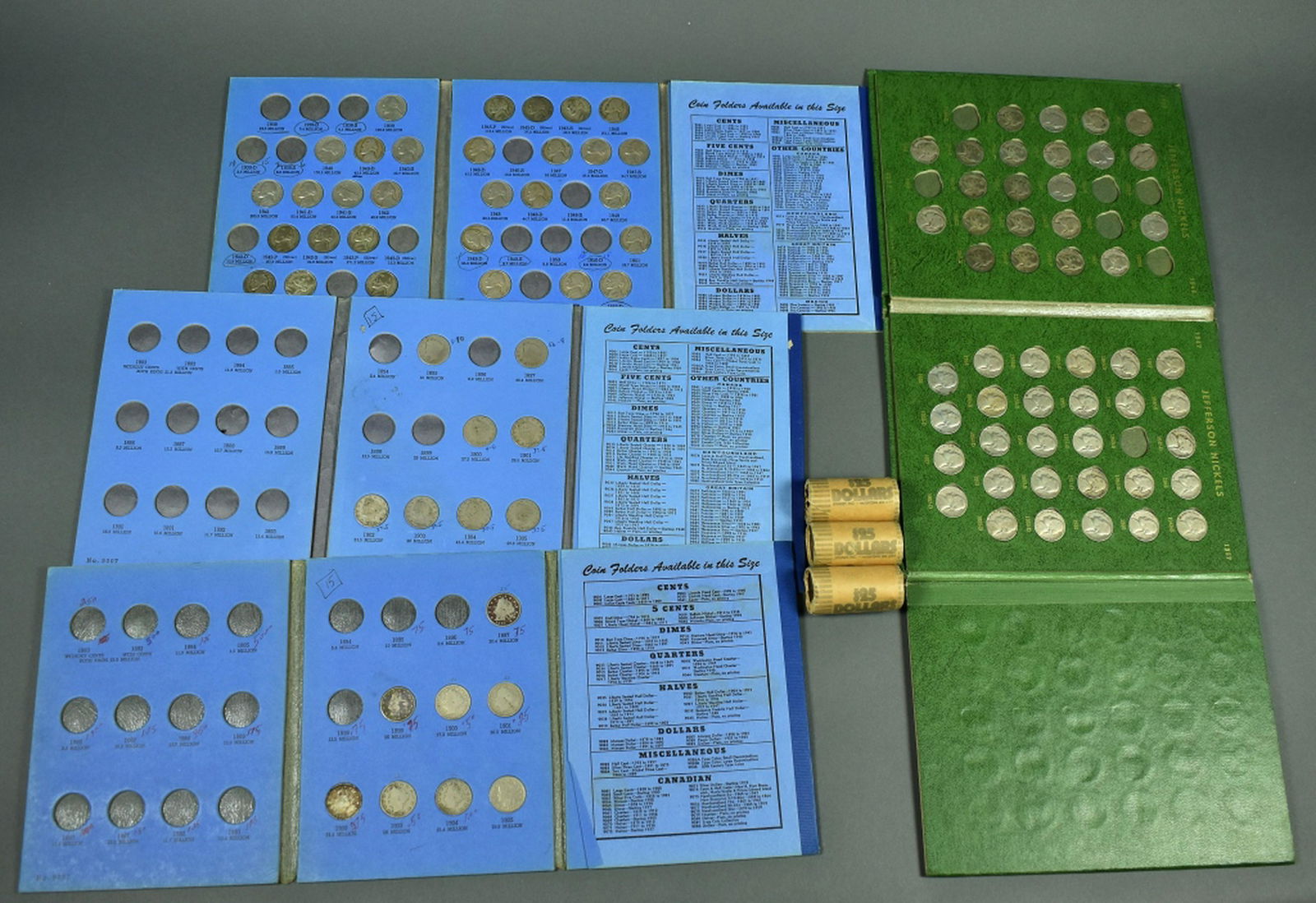 Three Rolls of Anthony Dollars (1 of 5)