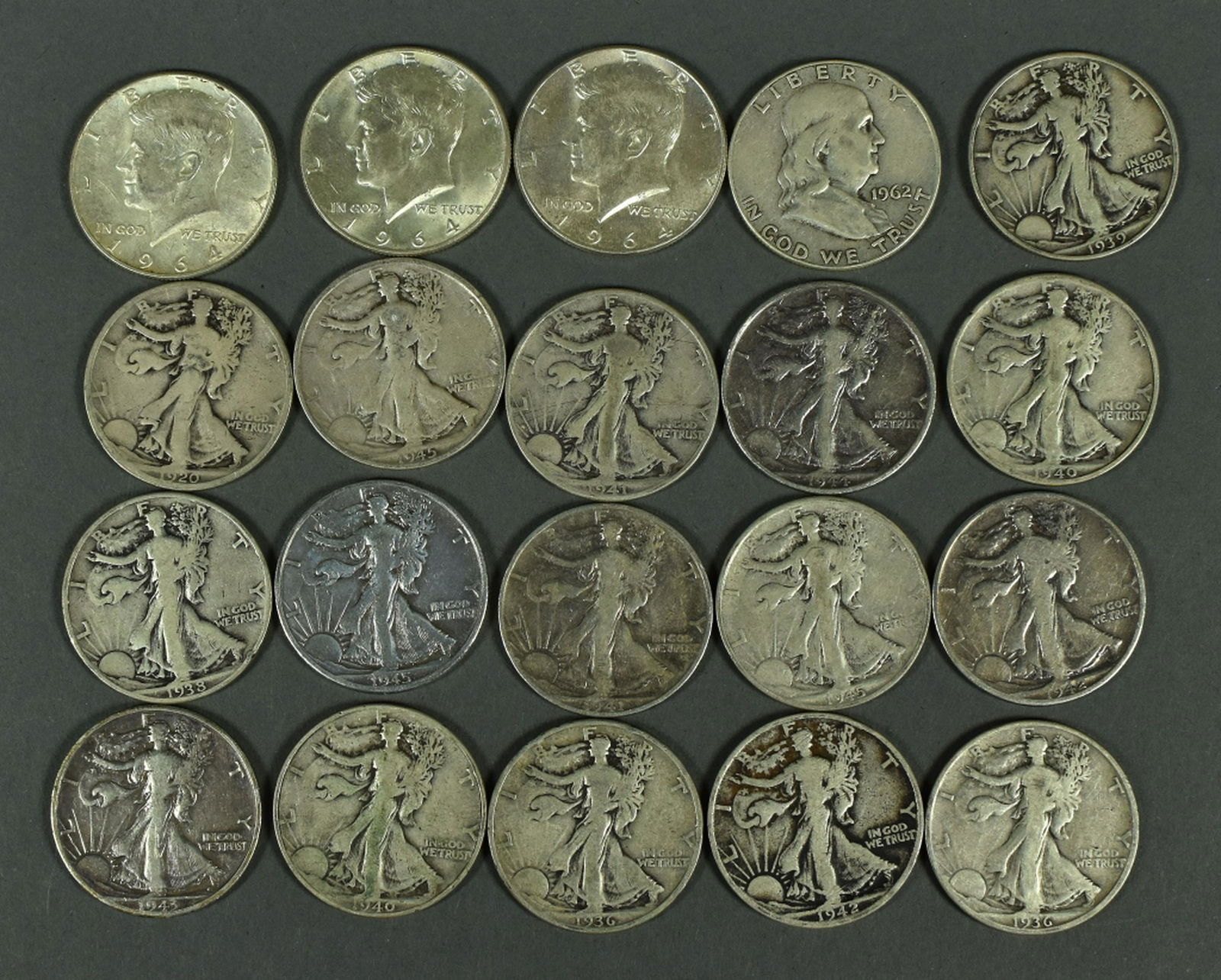 90% Silver Half Dollar Lot (1 of 3)