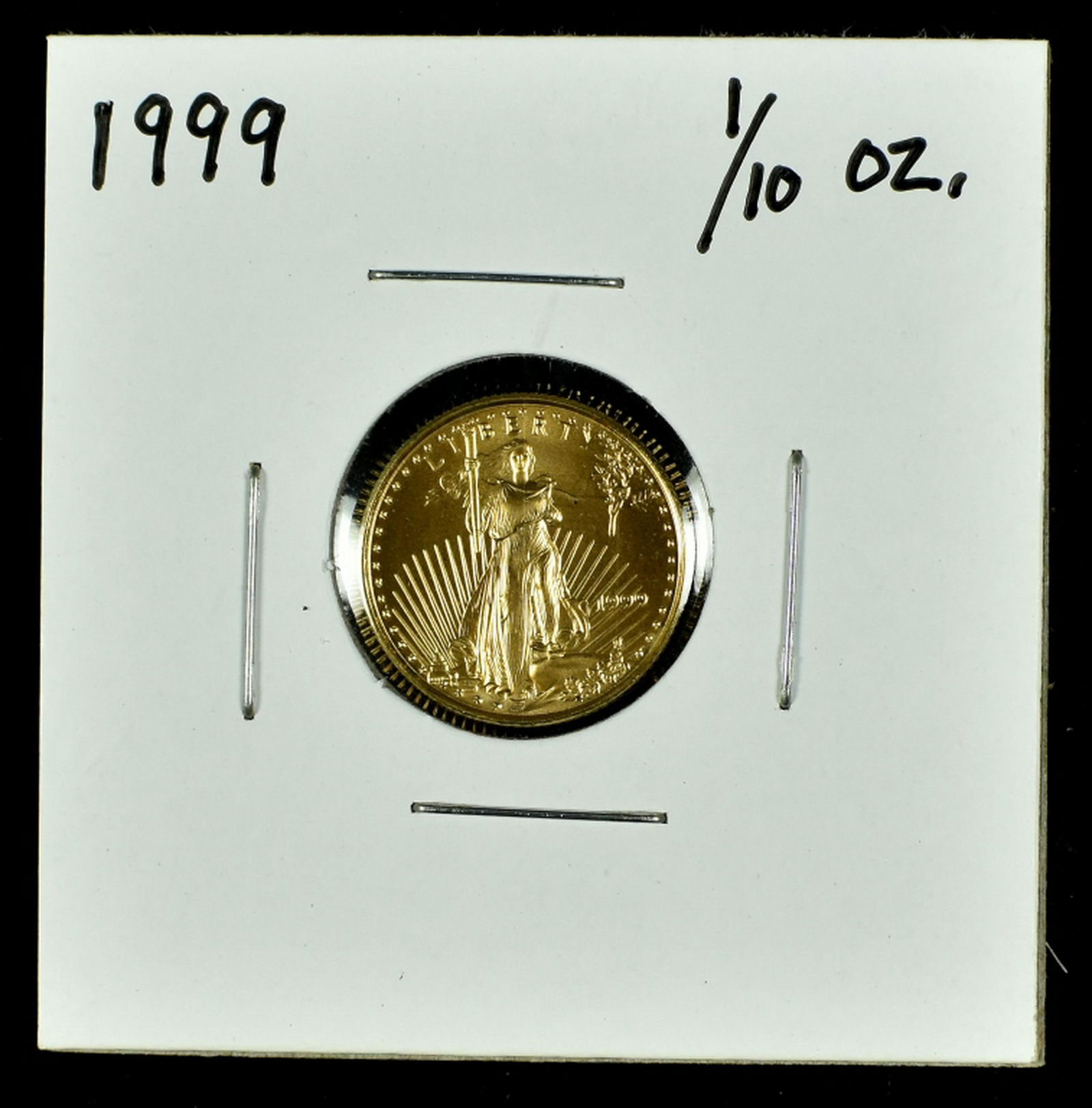 1/10 oz. Gold American Eagle Coin (1 of 2)
