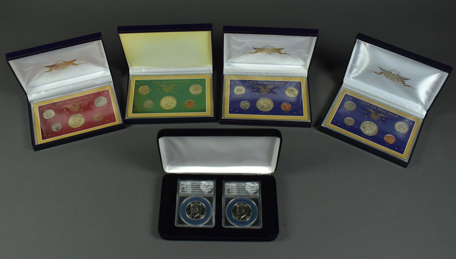 2014 Two-Coin 50th Anniv. Kennedy Half Dollars (1 of 5)