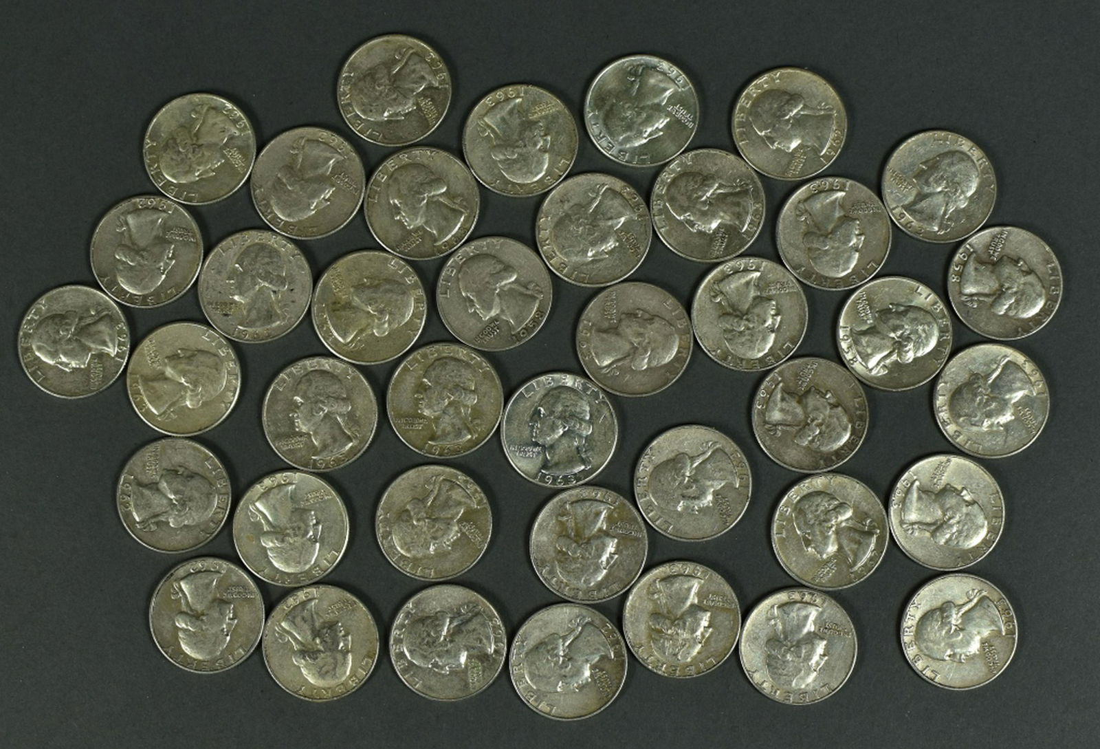 Roll of 90% Silver Washington Quarters (1 of 4)