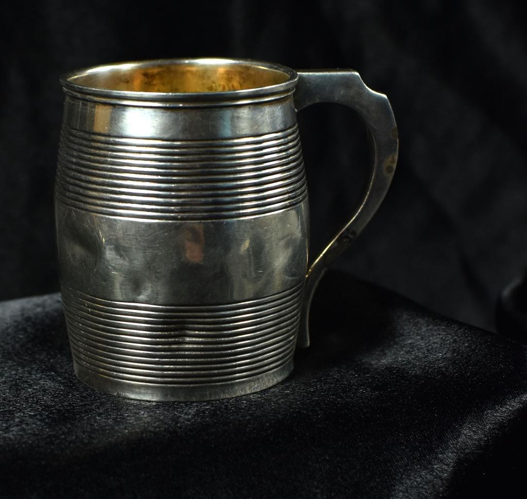 Elizabeth Morley Sterling Silver Child's Mug (1 of 4)