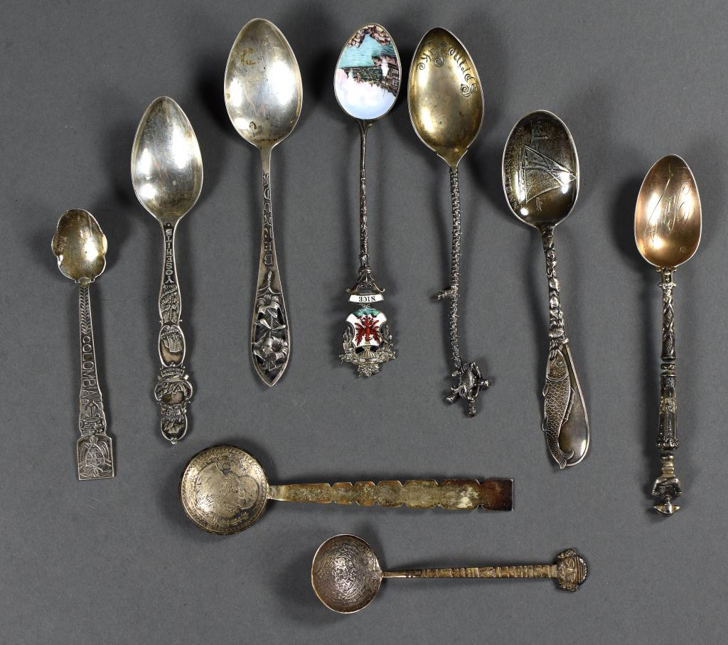 Antique and Vintage Silver Souvenir Spoons (1 of 7)