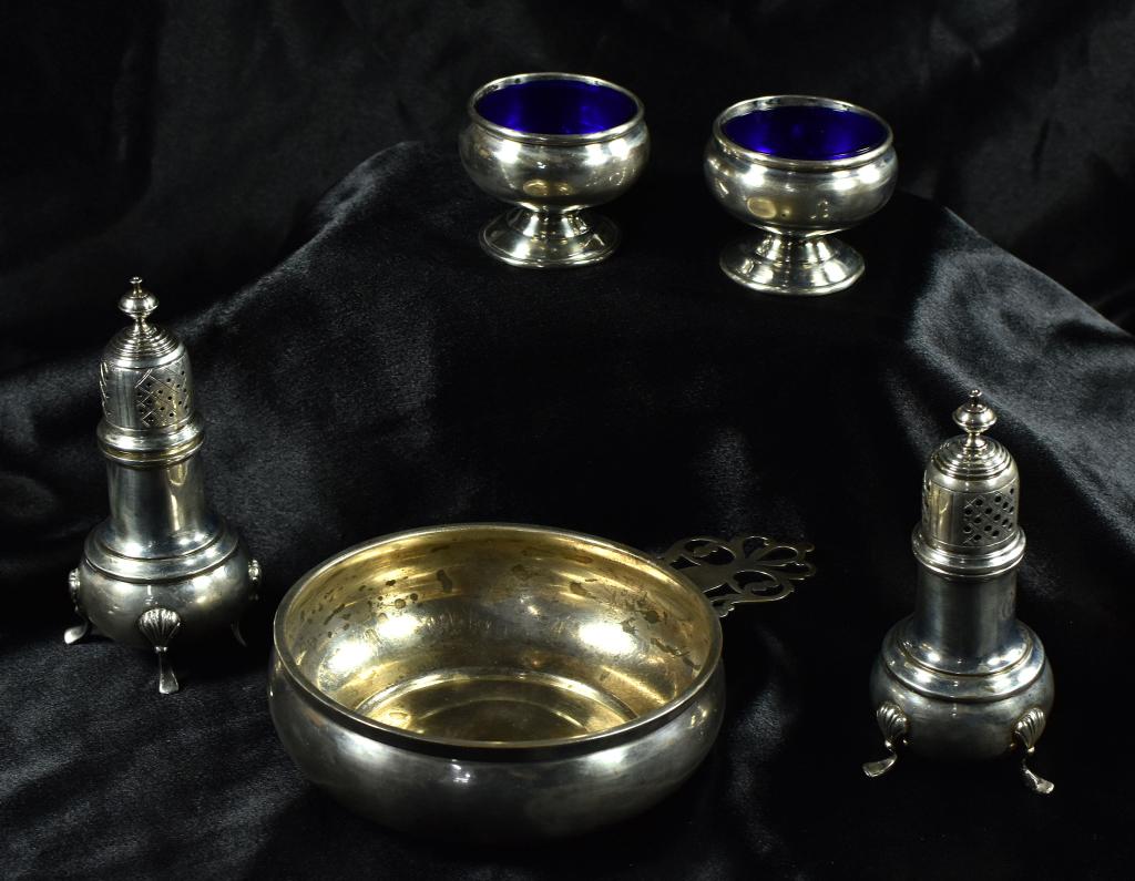 Sterling Silver Porringer, Salts, and More (1 of 5)