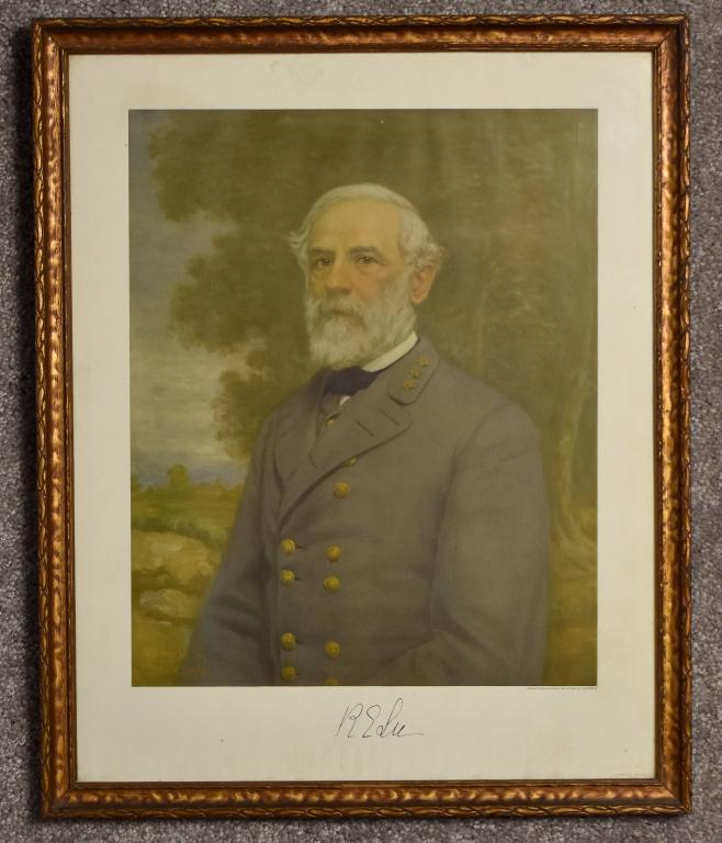 Two Reproduction Prints of Robert E. Lee (1 of 6)