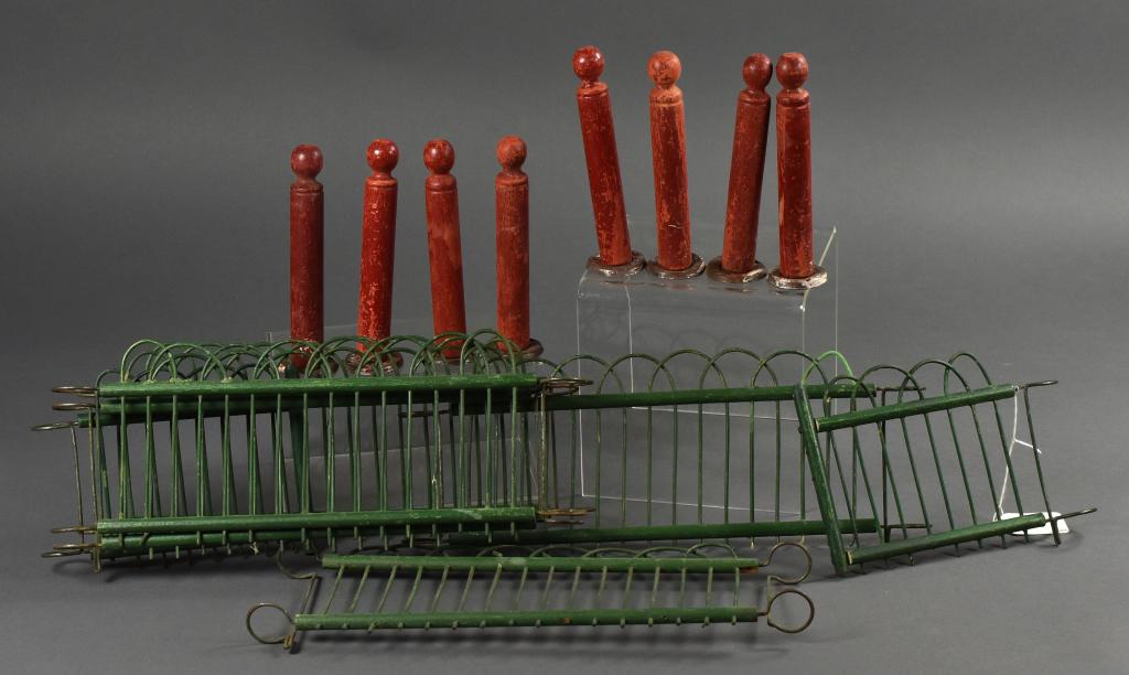 Antique A.W. Drake Christmas Tree Fence (1 of 6)