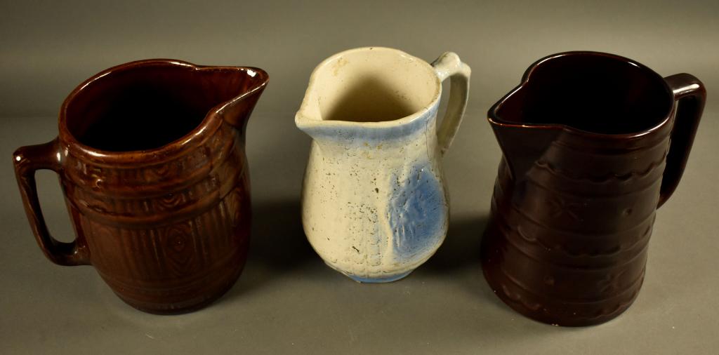Three Stoneware Pitchers (1 of 10)
