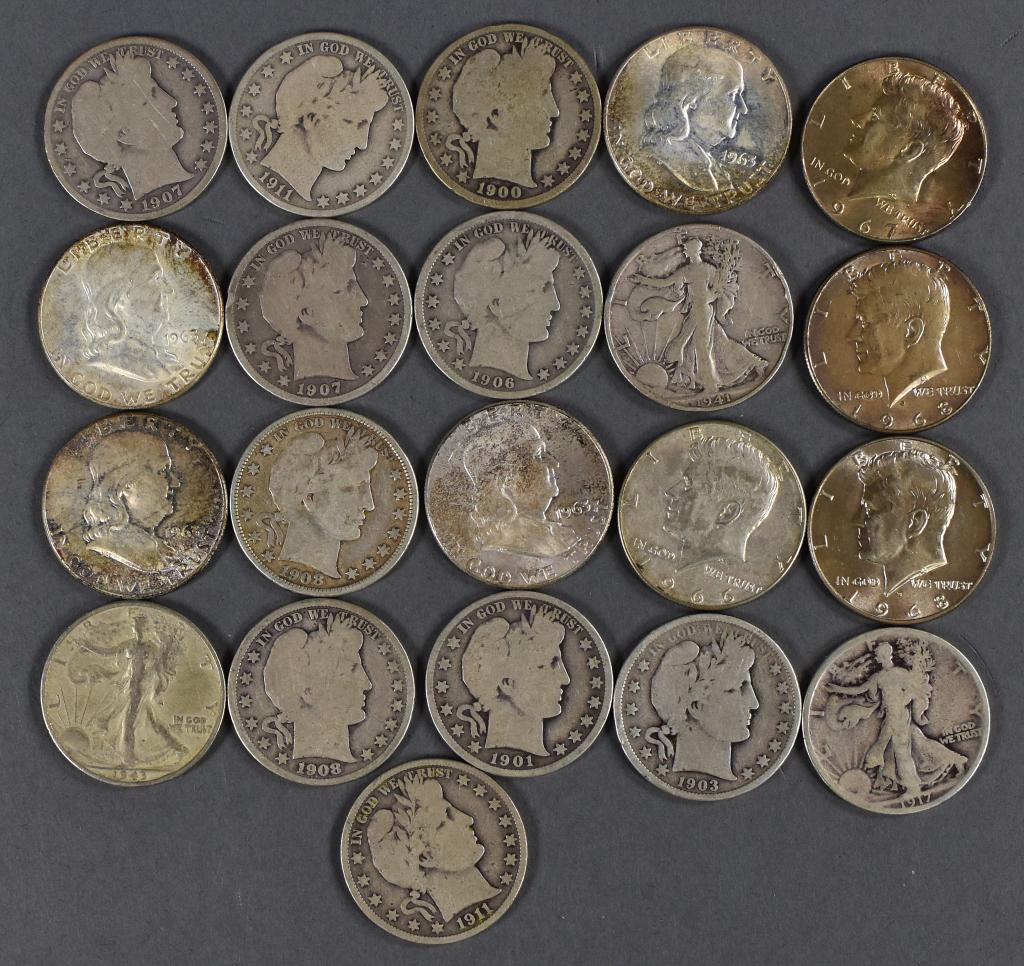 Group of Silver Half Dollars (1 of 4)