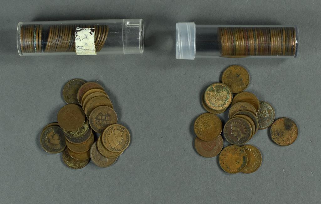 Two Rolls of Indian Cents (1 of 3)