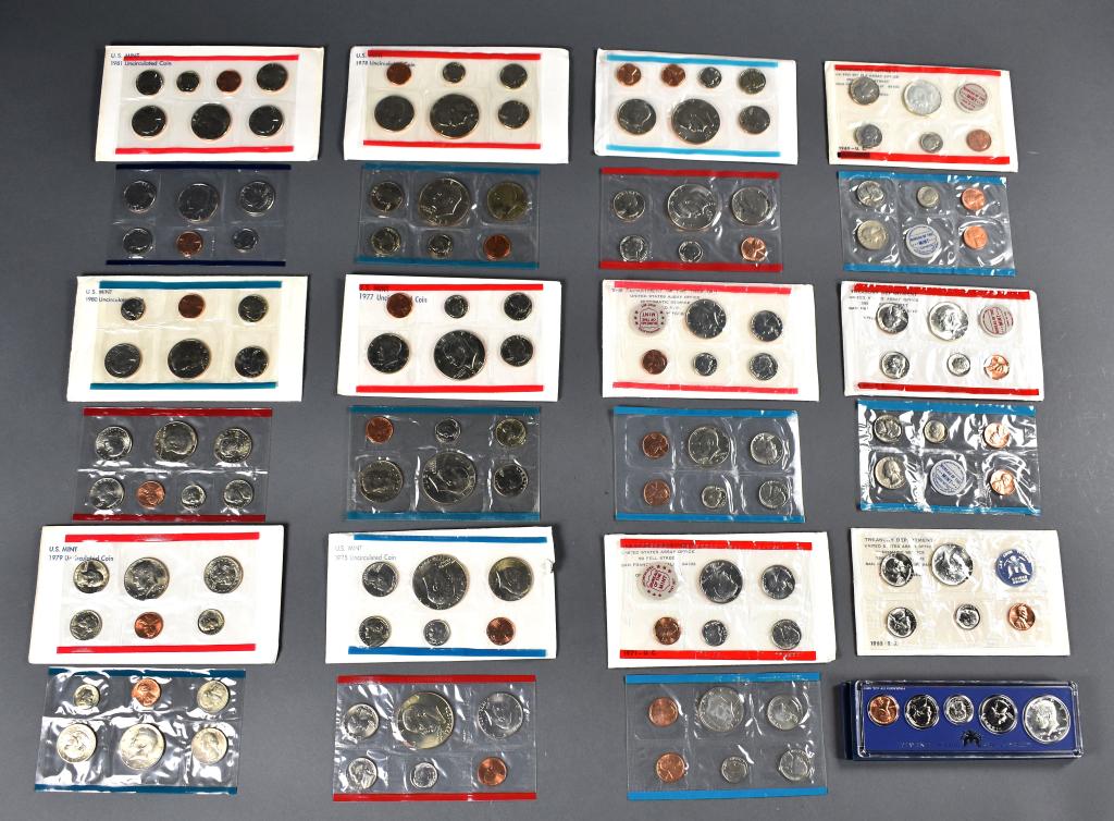 "Bakers Dozen" (13) Mint Sets in Government Env. (1 of 5)