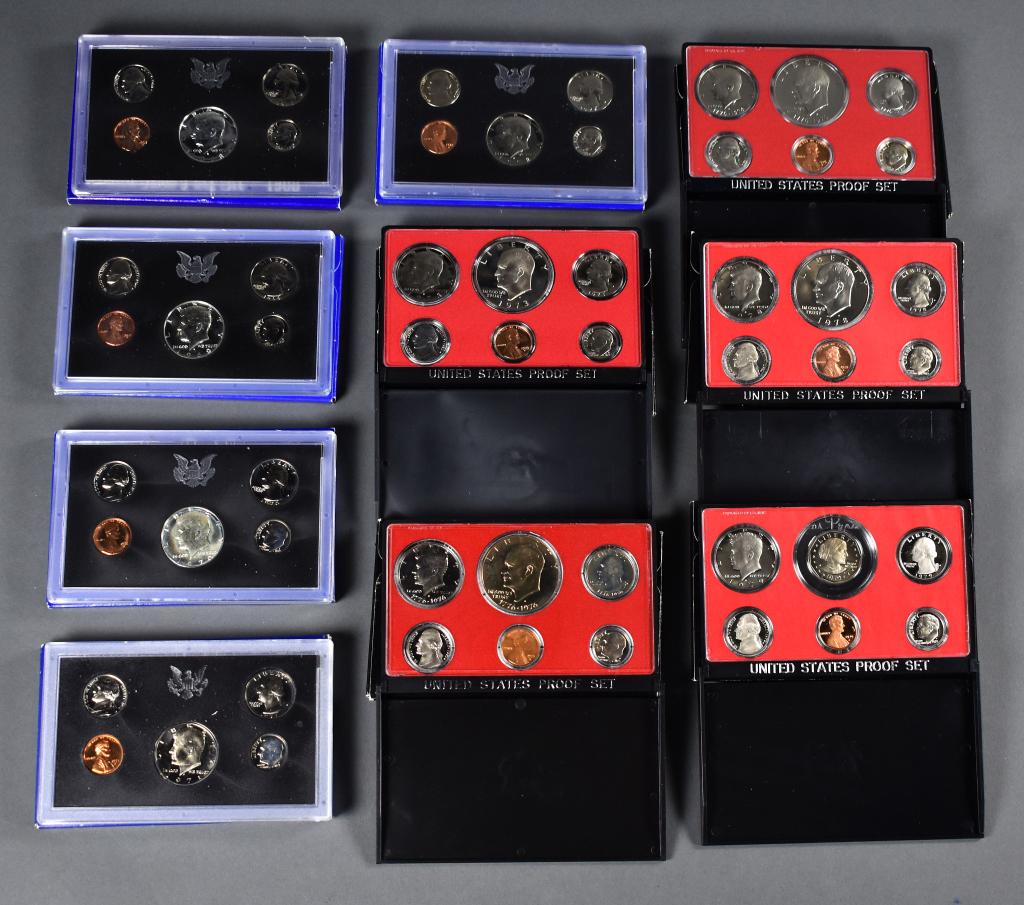 (10) Ten Proof Sets in Original Mint Pkg. (1 of 5)