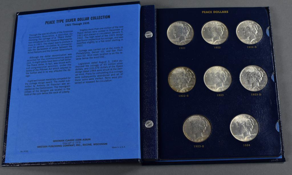 Peace Dollar Set (1 of 5)