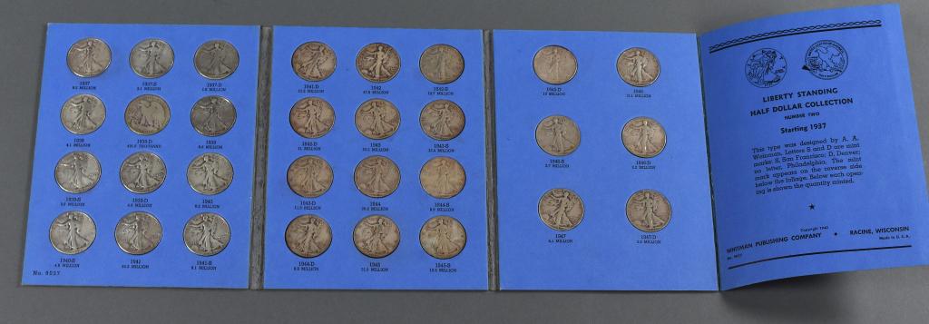 Abbreviated Set of Walking Liberty Half Dollars (1 of 4)