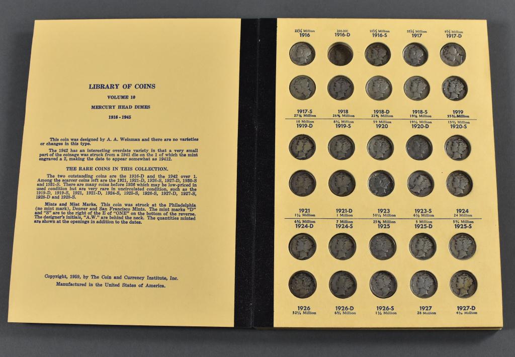 Mercury Dime Set (1 of 5)