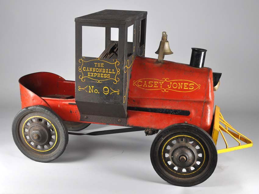 train pedal car