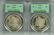 Two Morgan Dollars
