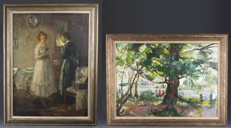 Biggs, Walter Oil on Canvas