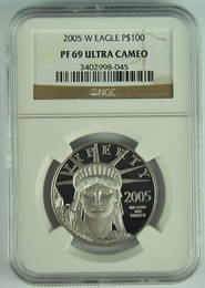 2005-W Eagle 1 oz. Platinum Coin