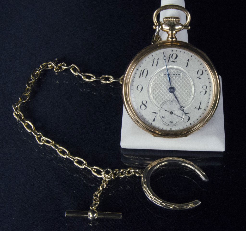 Waltham 14K Gold Pocketwatch (1 of 3)