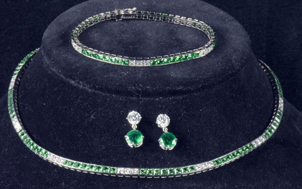 14K White Gold Necklace & Bracelet (1 of 3)