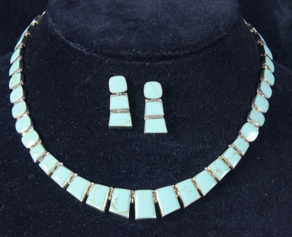 Sterling & Turquoise Necklace (1 of 1)