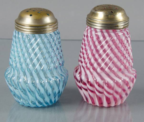 Two Victorian Swirl Sugar Shakers Jul 25, 2015 Farmer Auctions in VA