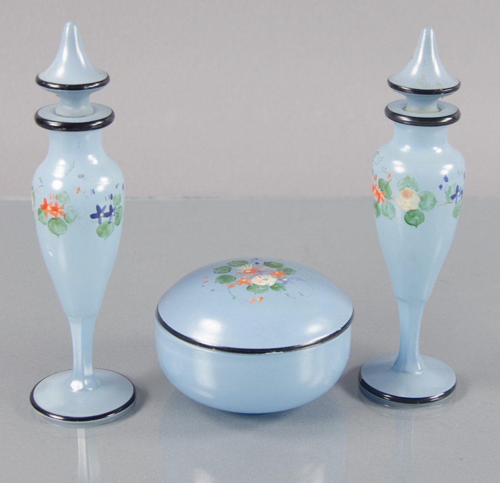 Cerulean Blue Dresser Set (1 of 1)