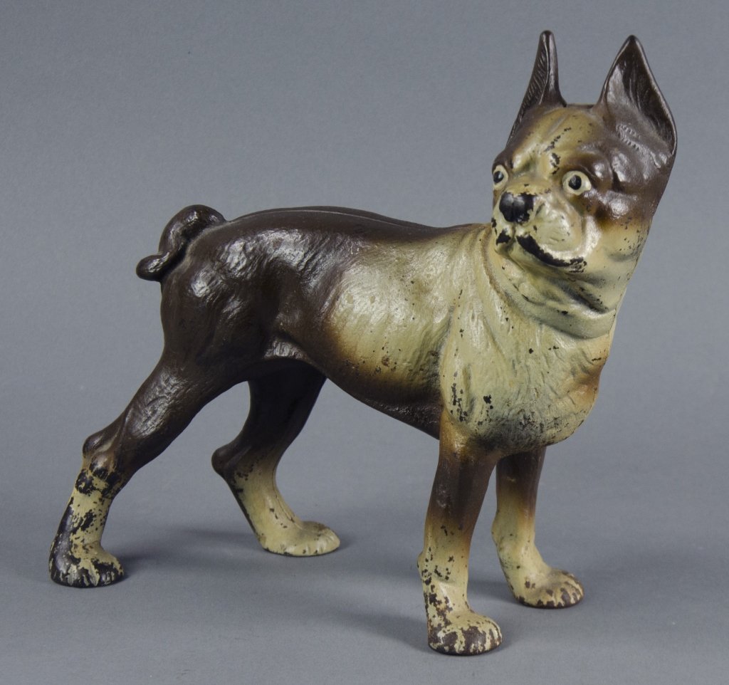 Boxer Cast Iron Door Stop (1 of 3)