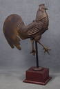 Cast Metal Rooster Weathervane