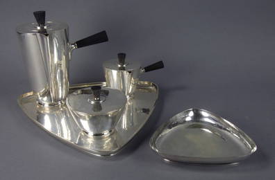 C.C. Hermann Sterling Breakfast Set