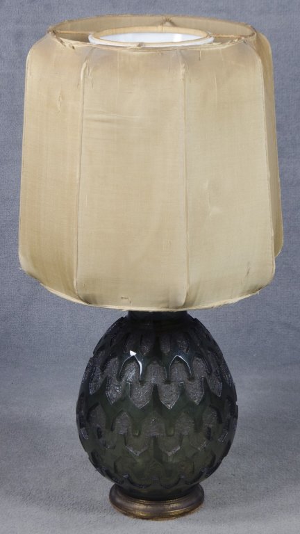 Daum Nancy Geometric Art Deco Table Lamp (1 of 5)