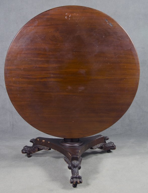 Mahogany Empire Tilt-Top Tea Table (1 of 4)