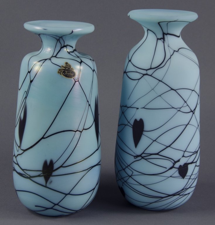 Two Off-Hand Fenton Art Glass Vases (1 of 5)