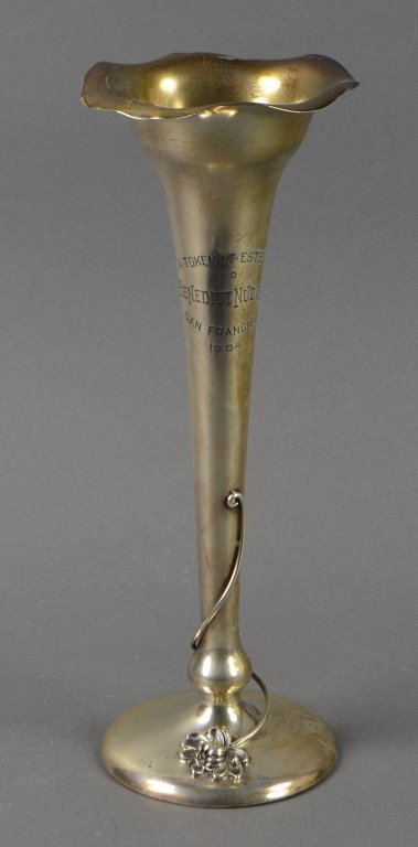 Shreve & Co.  Sterling Trophy Vase (1 of 3)