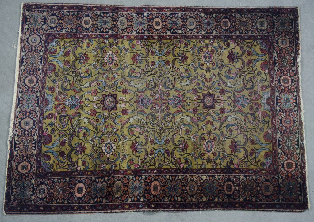Wool on Cotton North-West Persian Sarouk Rug (1 of 3)