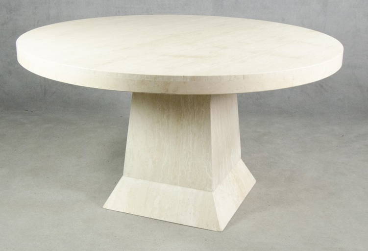 Contemporary Stone Center Table