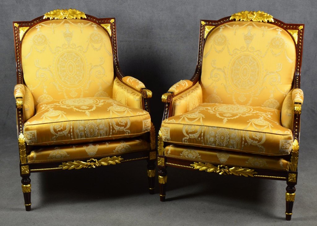 Pair Of French Style Armchairs (1 of 2)