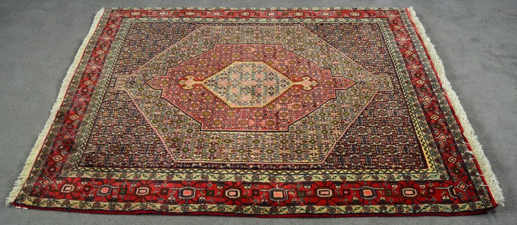 Wool on Cotton Oriental Rug (1 of 3)