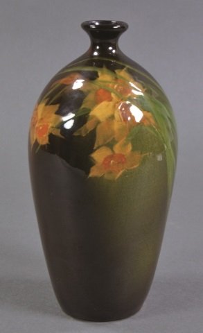 Delicate Roseville Rozane Ware Narcissus Vase (1 of 4)