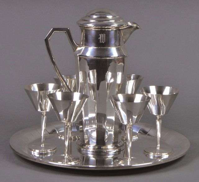 Frank L. Smith 8-Piece Sterling Cocktail Set (1 of 10)