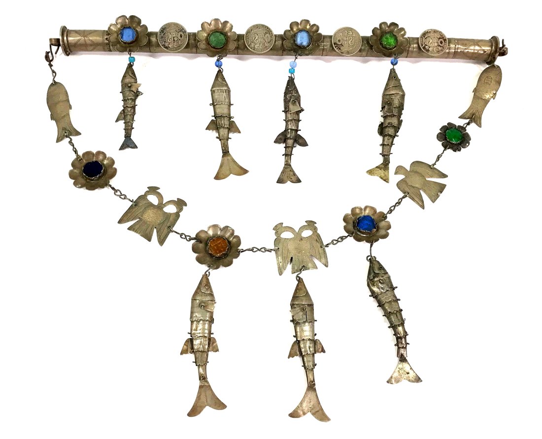 Andean Good Luck Articulated Fish Charms Hanging (1 of 15)