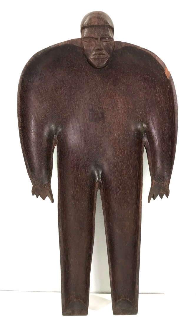 Fijian Daveniyaqona Ritual Dish.: Fijian Daveniyaqona Ritual Dish.Carved wood. It measures 14 x 6 3/4 inches.