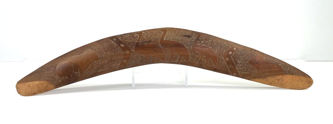 Aboriginal  Yalata Mission Decorated Boomerang (1 of 10)
