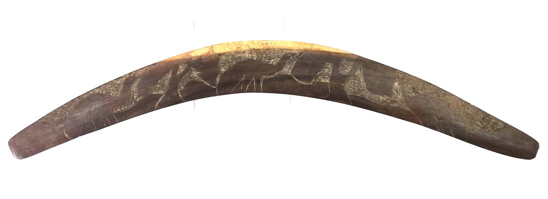 Vintage Aboriginal Australia Yalata Mission Boomerang. (1 of 6)