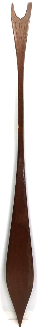 South American Suriname Ndjuka People Wood Canoe Paddle (1 of 15)