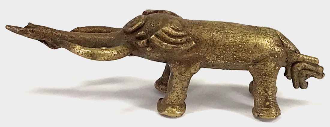 African Akan Ivory Coast Brass Gold Weight (1 of 8)