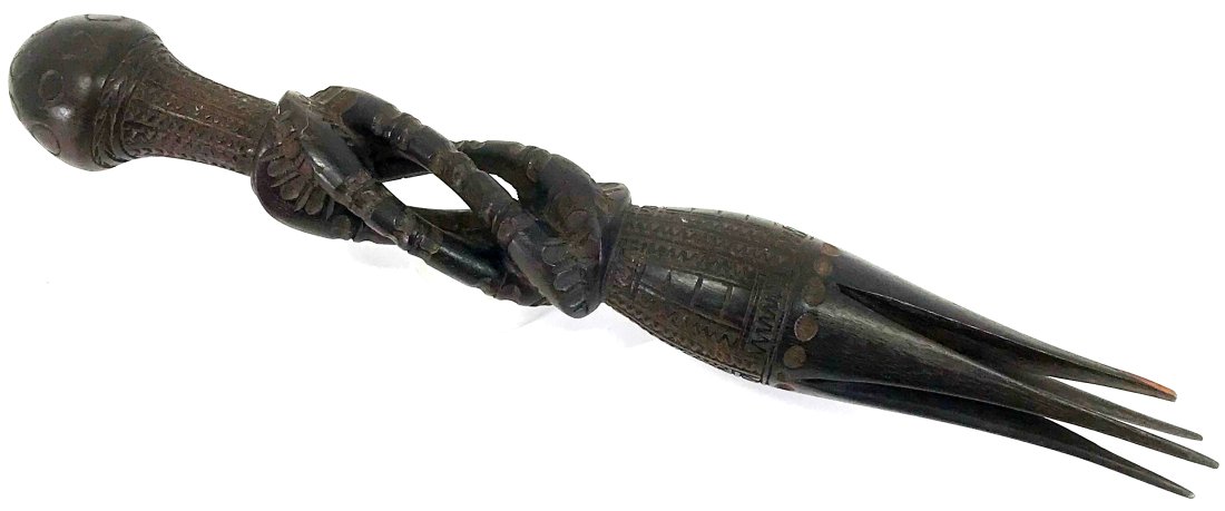 Fijian Ai Cula Ni Bokola Cannibal Fork (1 of 17)