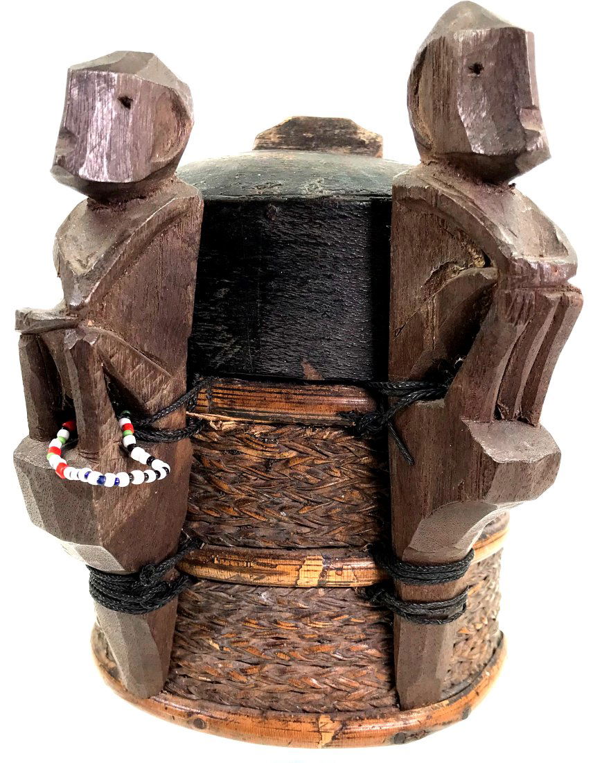 Dayak Borneo Kalimantan Shaman"s Small Box. (1 of 6)