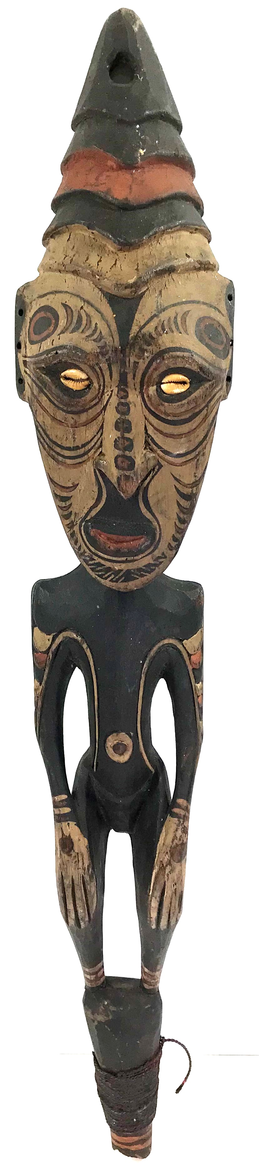 Papua New Guinea Sepik River Flute Stopper. (1 of 7)
