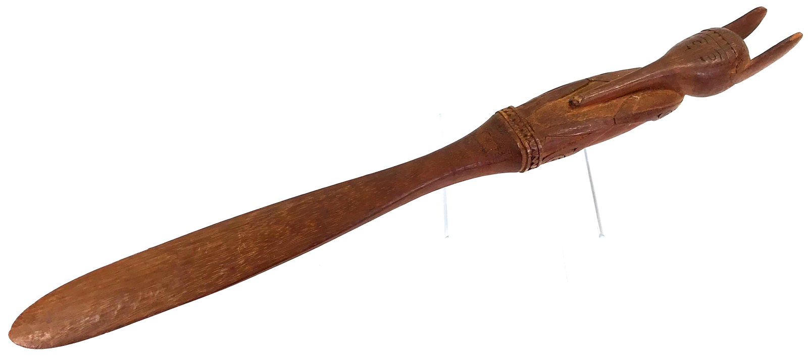 Papua New Guinea Massim Zoomorphic Lime Spatula (1 of 13)